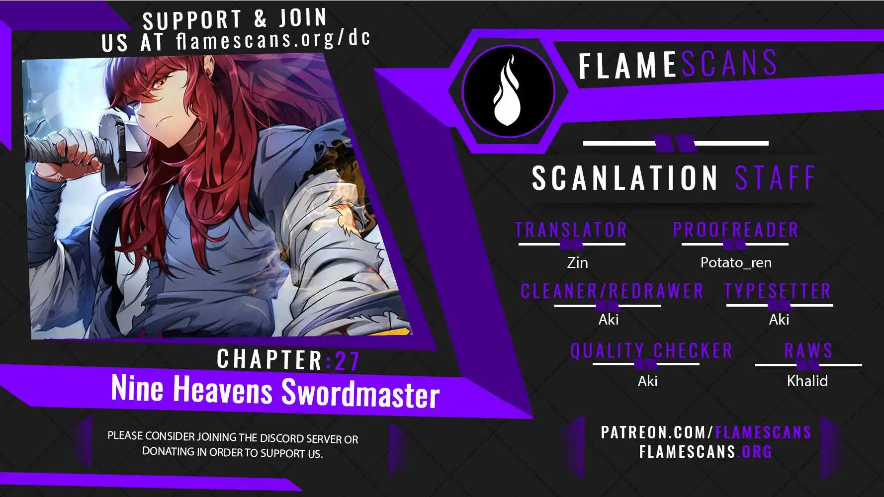 Heavenly Inquisition Sword (Nine Heavens Swordmaster) Chapter 27 1